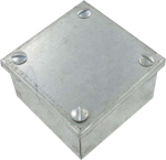 Metal Adaptable Box Plain 3" x 3" x 2"