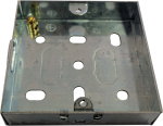 2 gang 47mm Steel Switch & Socket Back Boxes