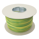3MM  SLEEVING - GREEN/YELLOW *100M DRUM*