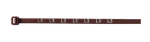 Cable Tie Marker "L3" Brown 4.8 x 200mm