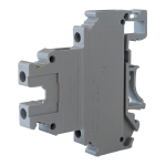 Double Decker Screw-Clamp Terminals 4mm Grey