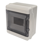 IP65 4 Modular Weatherproof Enclosure 200 x 128 x 100mm