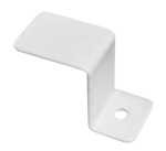 External Half Saddle for Trunking 25 x 25mm White