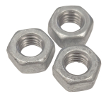 M10 HOT DIPPED GALV FULL NUTS TAPPED OVERSIZE