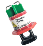 Pins In Circuit Breaker Lockout Green