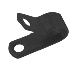 8mm Pyro Cable Clips LSF Black (RCHL)