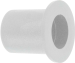 8MM ROD END CAPS WHITE