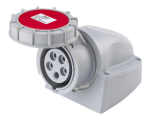 Industrial Surface Socket IP67 5 Pin 415V-32A