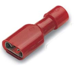 Female Push-On Terminals Red 4.8mm