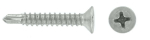3.9 x 25 Countersunk Self Drilling Screws