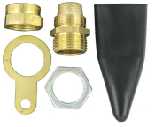 LBW20 LSF BRASS GLAND PACK 20MM