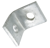Channel Brackets 90° 1x1 Hole 48 x 50mm