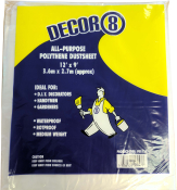 POLYTHENE DUST SHEETS 12' X 9' EACH