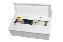 Metal With 1X80A 30MA RCD & 100A Main Switch