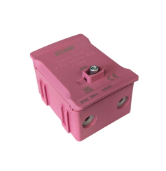 100A 5 Way Connector Block Pink