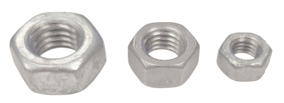 Full Nuts Hot Dipped Galvanised