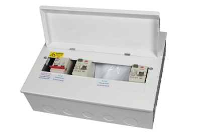 Split Load 2X80A 30MA RCD'S & 100A Main Switch