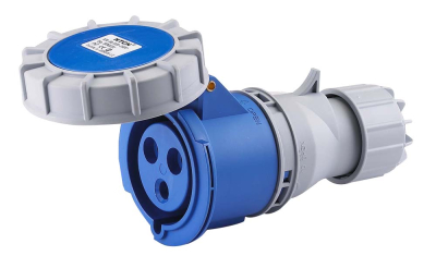 Industrial Connector IP67 3 Pin 240V-16A
