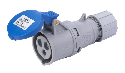 Industrial Connector IP44 3 Pin 240V-32A