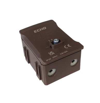 100A 5 Way Connector Block Brown