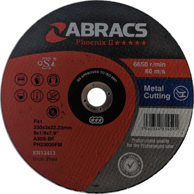 Flat Metal Cutting Discs 350 x 2.8 x 25mm