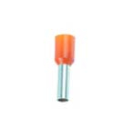 4.0MM X 9MM CORD END TERMINAL ORANGE(FRENCH)