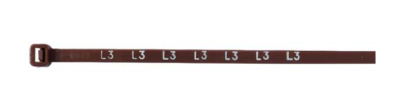 Cable Tie Marker InchL3Inch Brown 4.8 x 200mm