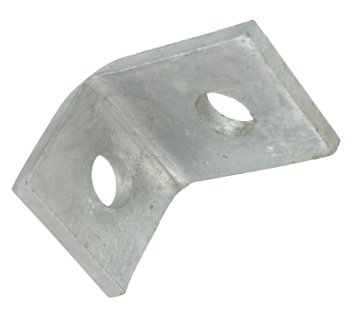 Channel Brackets 90° 1x1 Hole 57 x 40mm