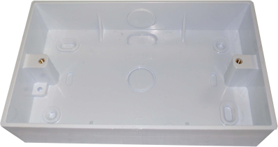Decoduct Universal Surface Boxes - 2 Gang Square