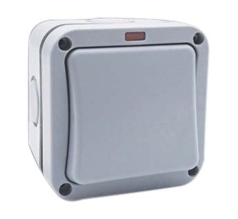 IP66 Weatherproof Switch DP 1 Gang 20A