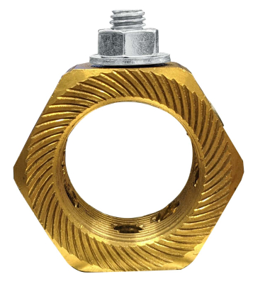 32MM BRASS EARTHING NUTS
