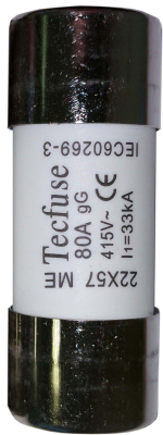 80AMP HOUSE SERVICE CUT OUT 22.2MM 11A