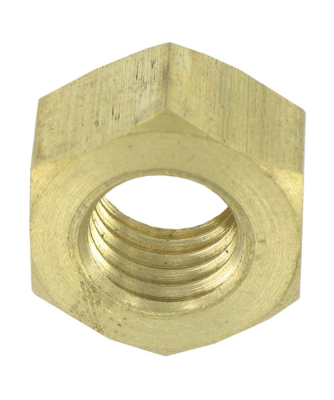 M5 BRASS HEX FULL NUTS