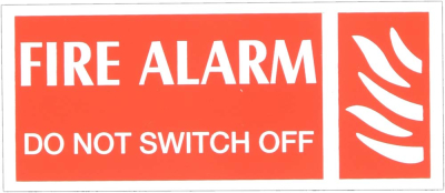 FIRE ALARM (80 X 35) RIGID PK 5