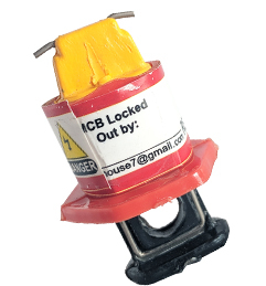 Pins Out Circuit Breaker Lockout Yellow