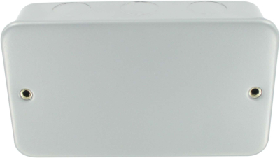 Metal Clad Blank Plates 2 Gang