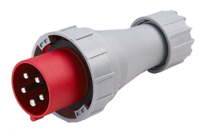 Industrial Plug IP67 5 Pin 415V-63A