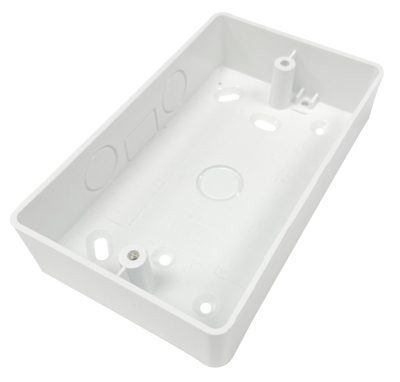 2 Gang Round Surface Pattress Boxes