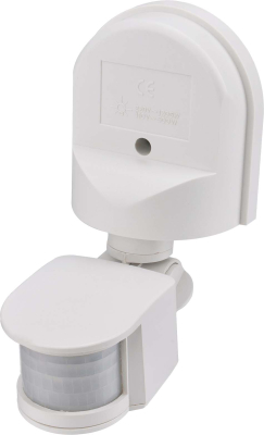 PIR Stand Alone Motion Detector - White