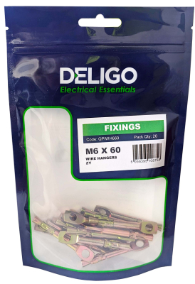 Wire Hangers M6 x 60 (Pack of 20)