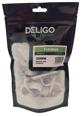 Spacer Bar Saddles 20mm (Pack of 10)