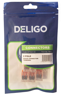 Quick Connector Terminal Pack (10PCS) 2-Pole