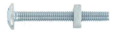 M6 X 8 ROOFING BOLT & NUT ZN