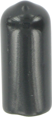 Threaded Rod End Cap M10 x 25mm Black