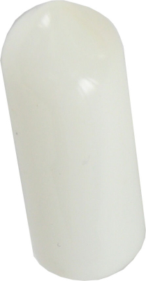 Threaded Rod End Cap M8 x 25mm White