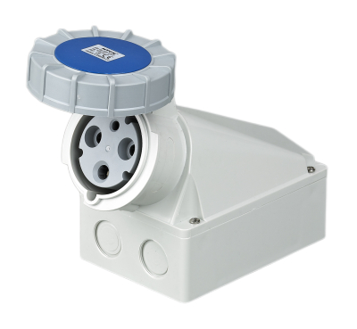 Industrial Surface Socket IP67 3 Pin 230V-63A