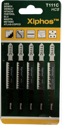 T111C Jigsaw Blades (Pack of 5)