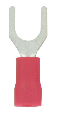 Fork Terminal Red 6.4mm