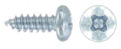 10 x 1 1/2" Pozi Panhead Self Tapping Screws
