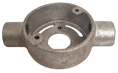 Through & Extension Malleable Box 20mm